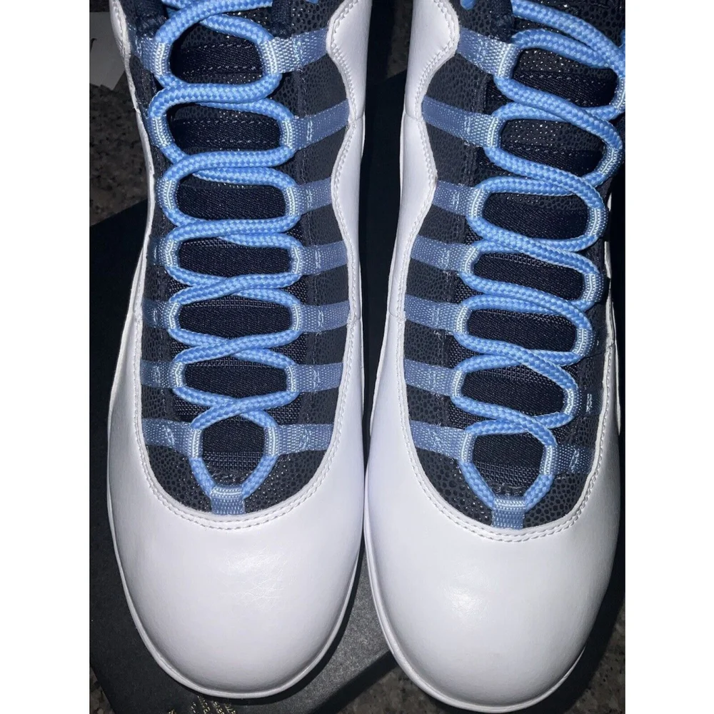 JORDAN 10 SUPERBAD UNC TAR HEELS PLAYER EXCLUSIVE* DC1136-144 SIZE 10.5‎ NO LID